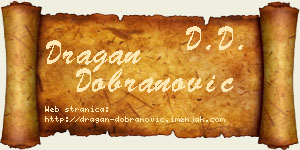 Dragan Dobranović vizit kartica
